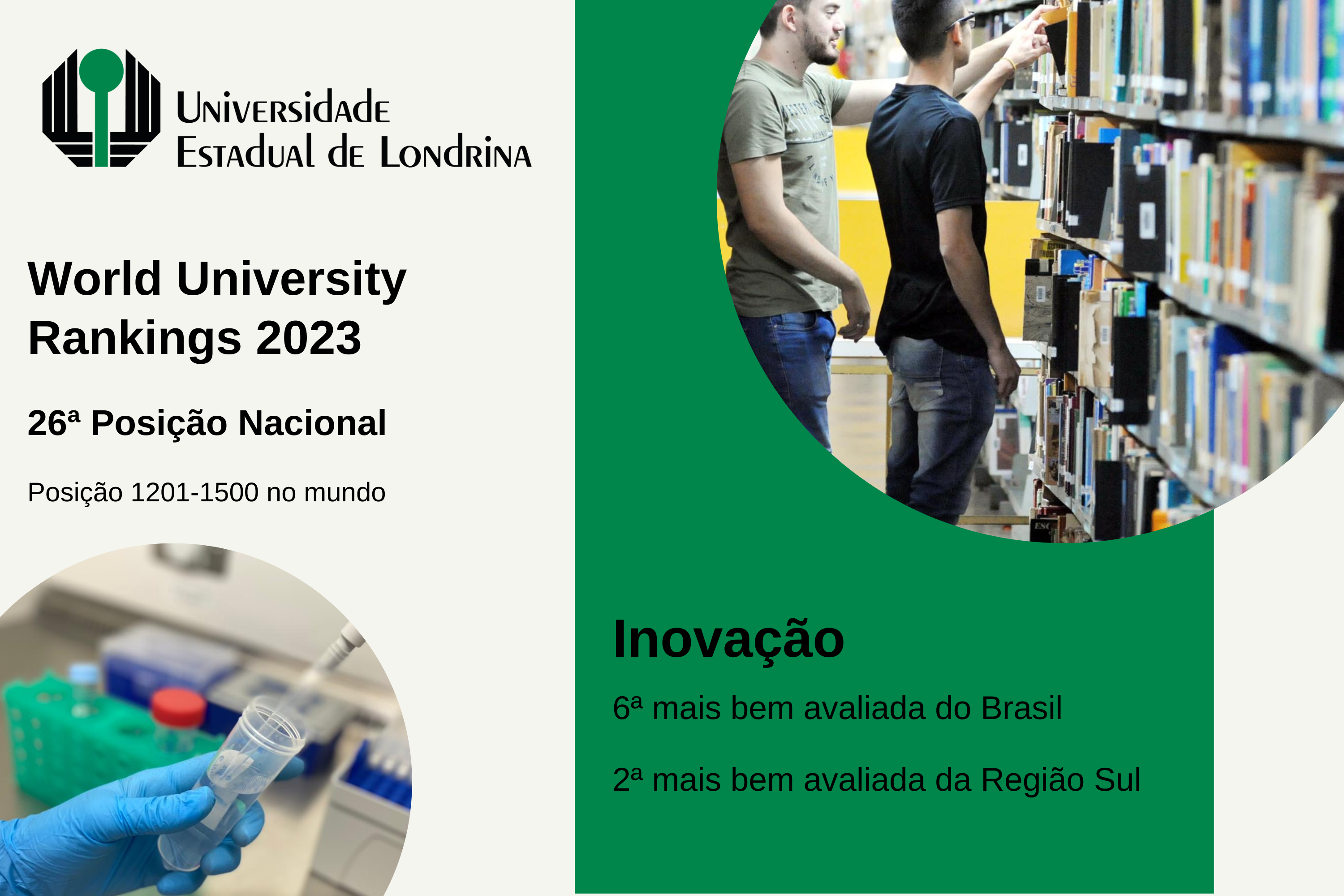 Universidades estaduais do Paraná voltam a aparecer com destaque em ranking internacional