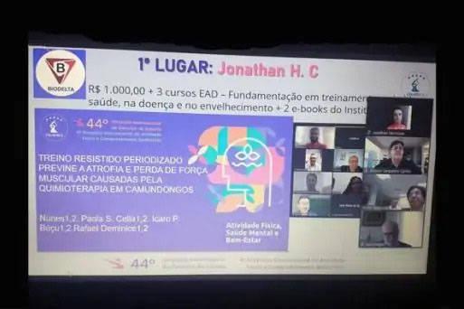 Mestrando da UEL é premiado por estudo que relaciona exercício físico e quimioterapia