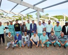 Prefeitura do Campus da UEL finaliza estrutura para instalação de usina fotovoltaica