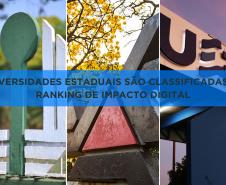 Universidades estaduais conquistam boas classificações em ranking de impacto digital