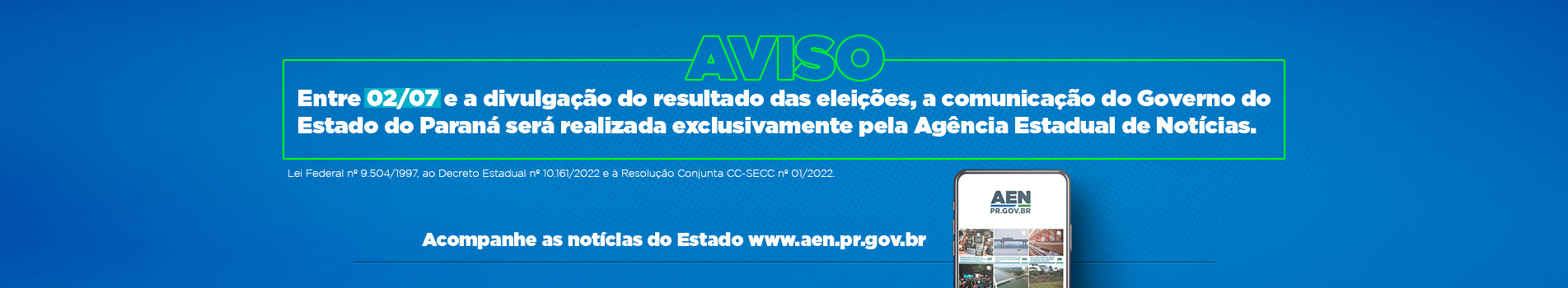 Comunicação pública estadual terá restrições durante o período eleitoral