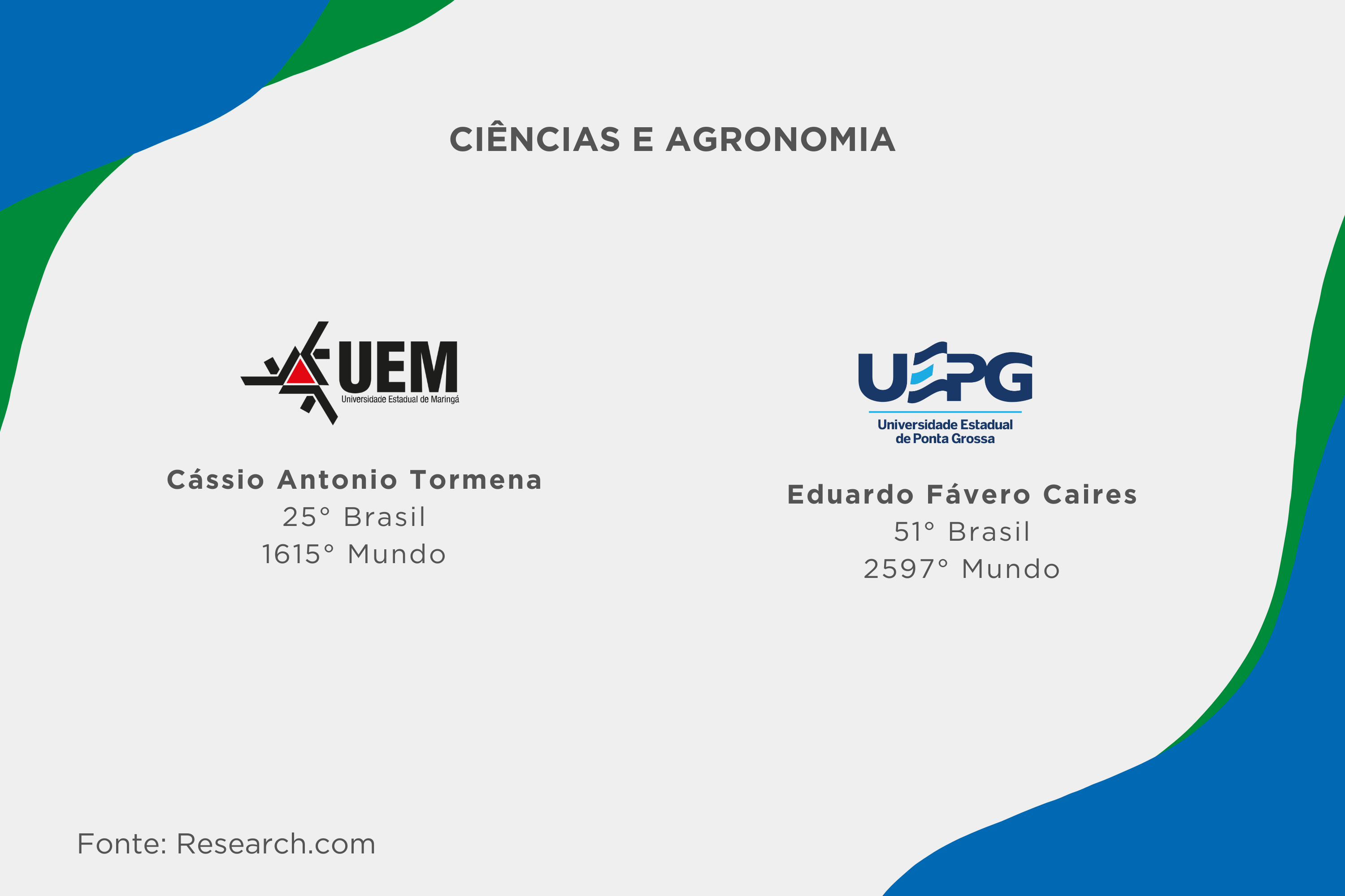 Ranking internacional aponta 21 professores das universidades estaduais entre os melhores cientistas