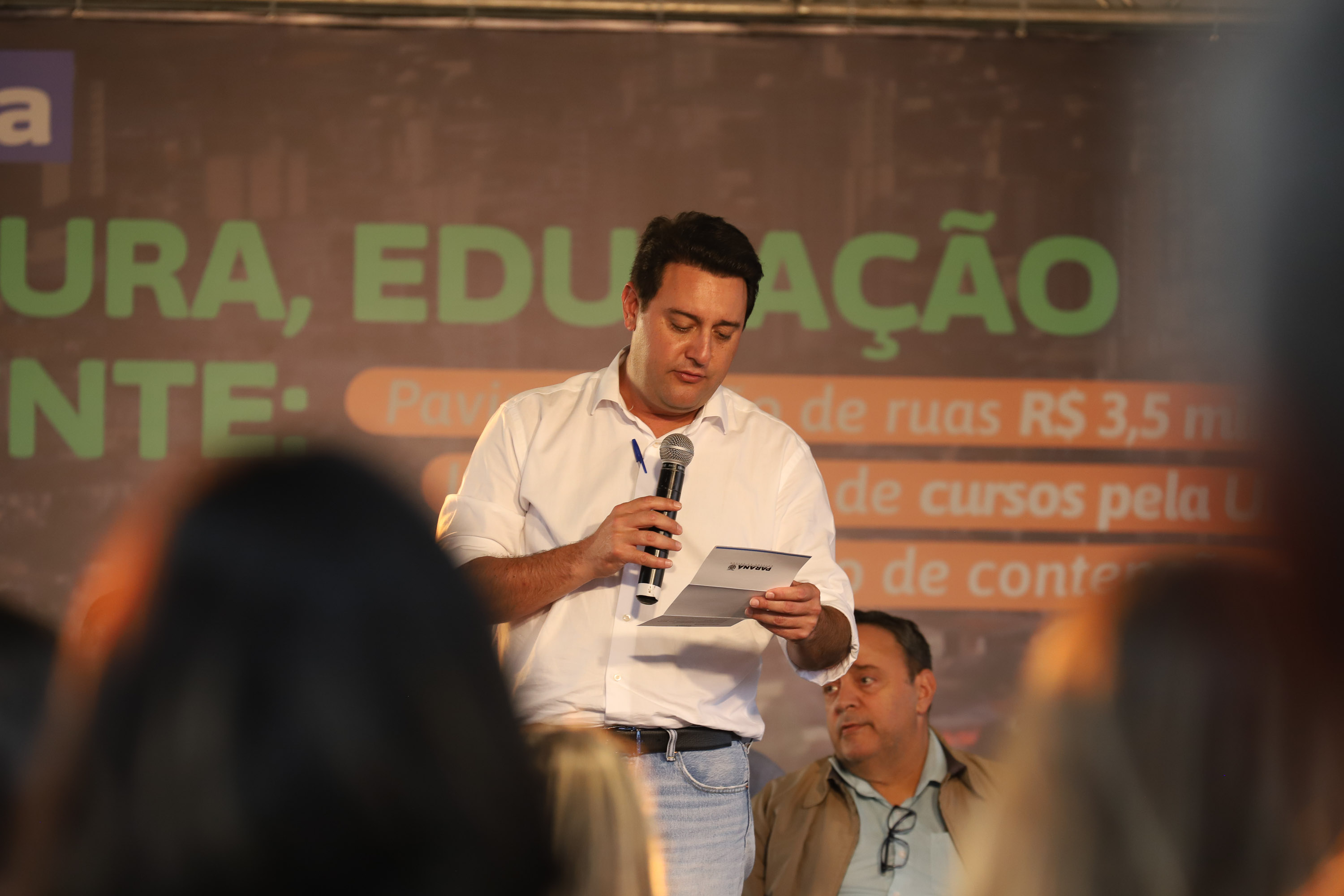 Governador confirma proposta e incorporação do Uniuv pela Unespar avança