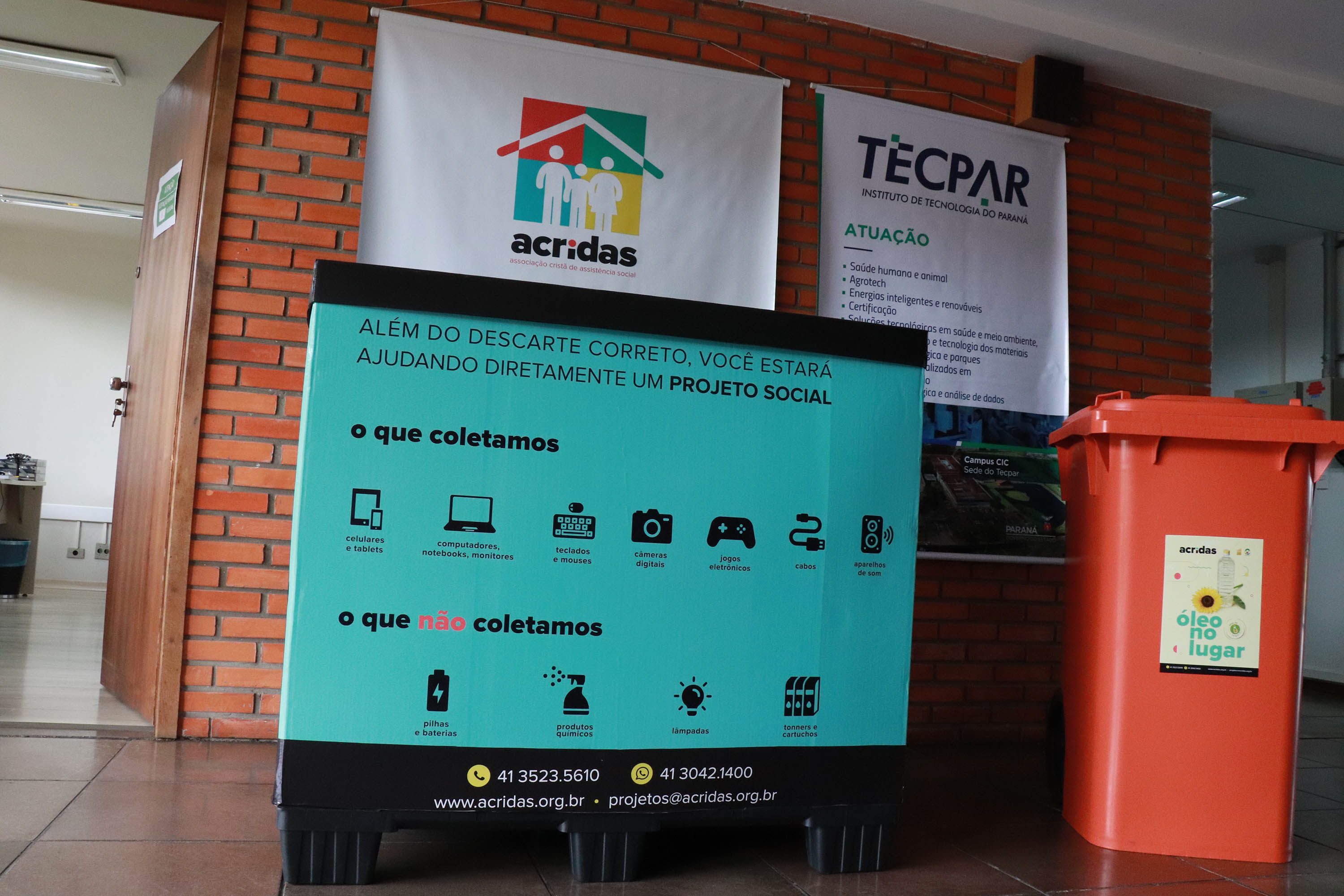 Com diversas ações, programa de voluntariado do Tecpar já impactou 20 mil pessoas