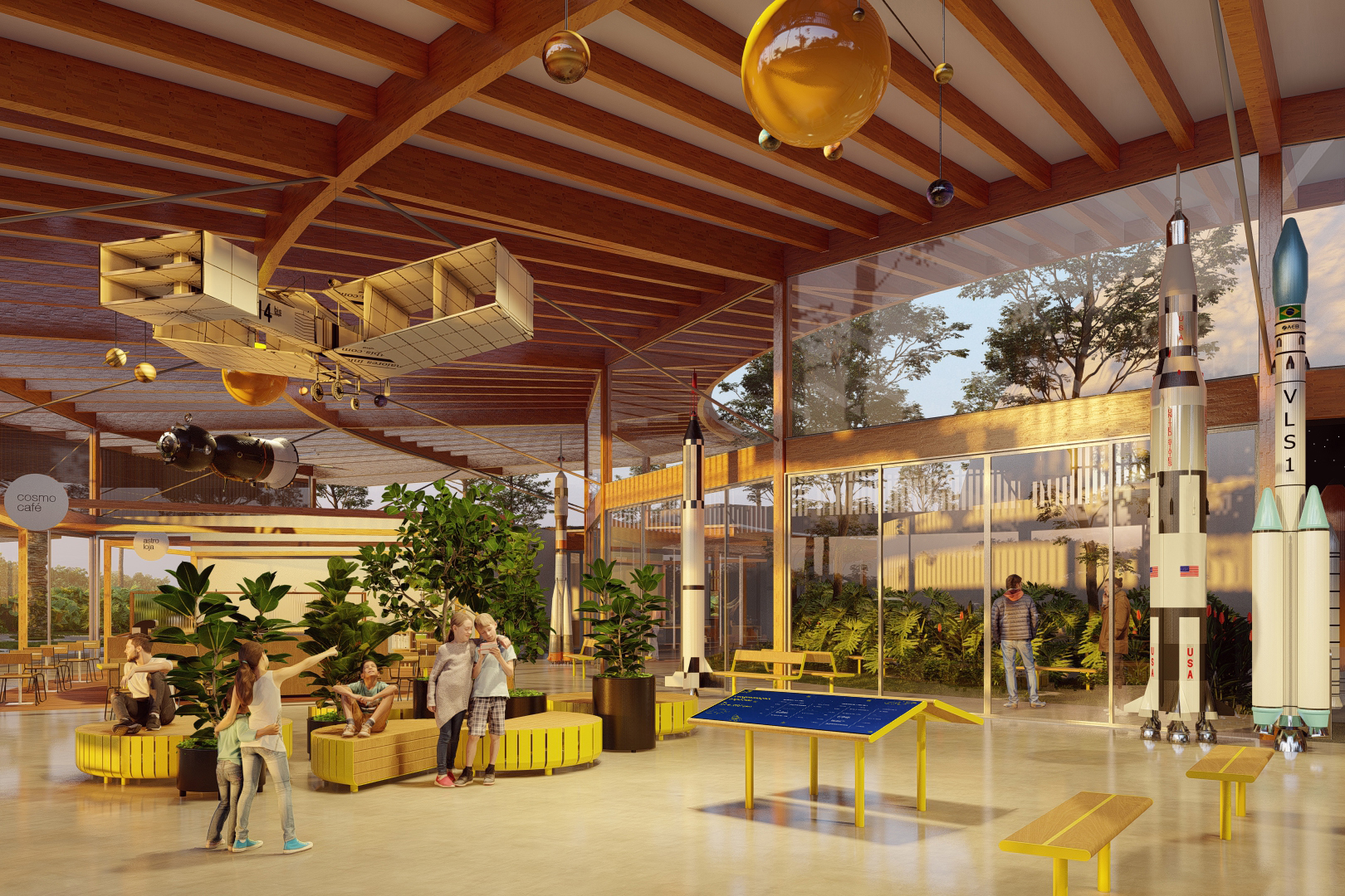 Planetário será construído no Parque da Ciência, em Pinhais.