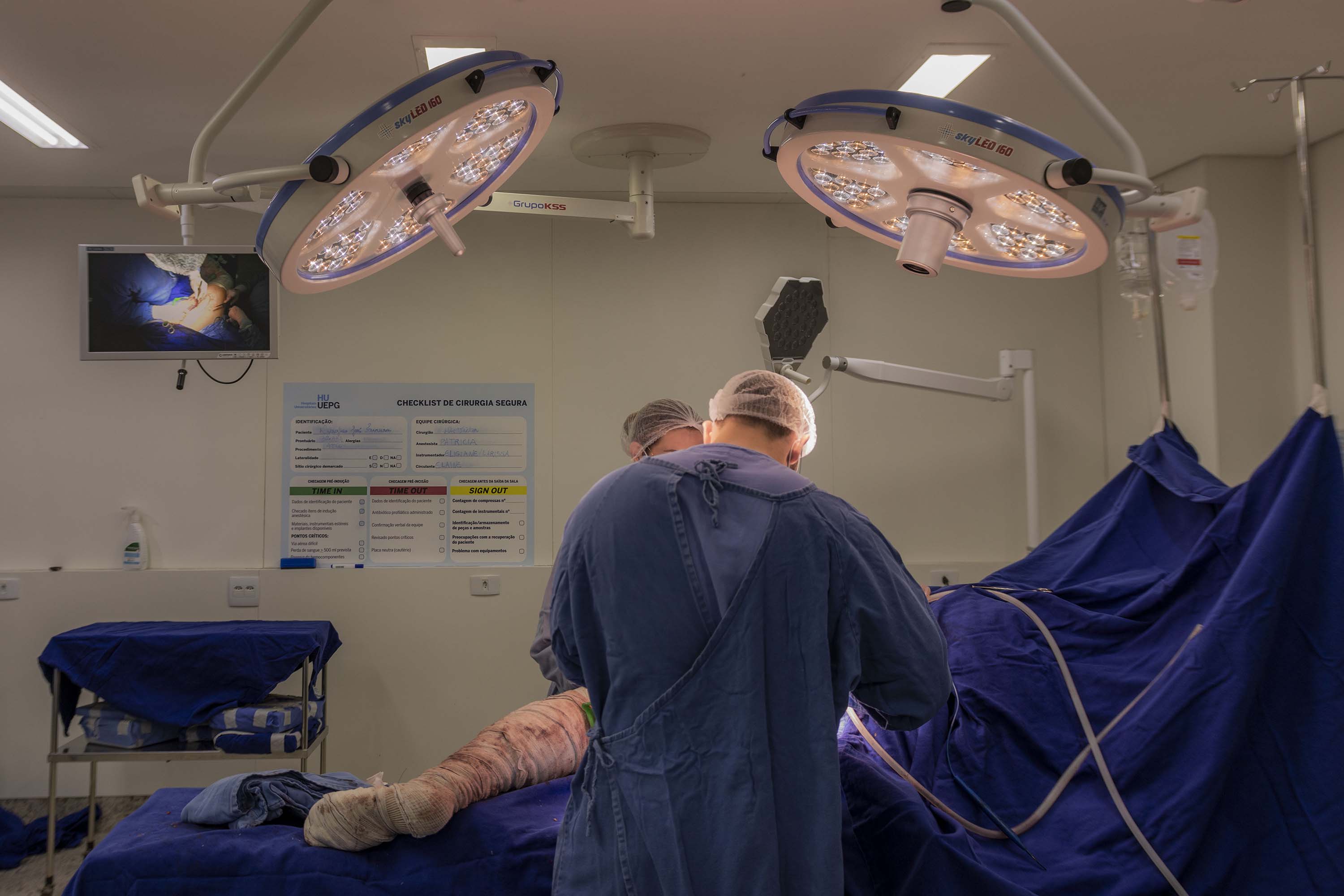 Mutirão do Hospital Universitário da UEPG irá diminuir espera por cirurgias ortopédicas