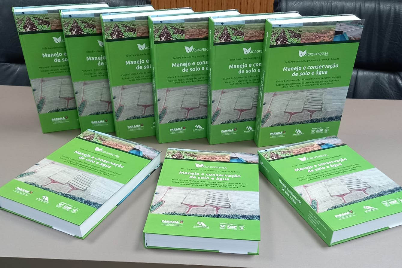 Livro traz pesquisas aplicadas à conservação do solo e da água em regiões produtivas