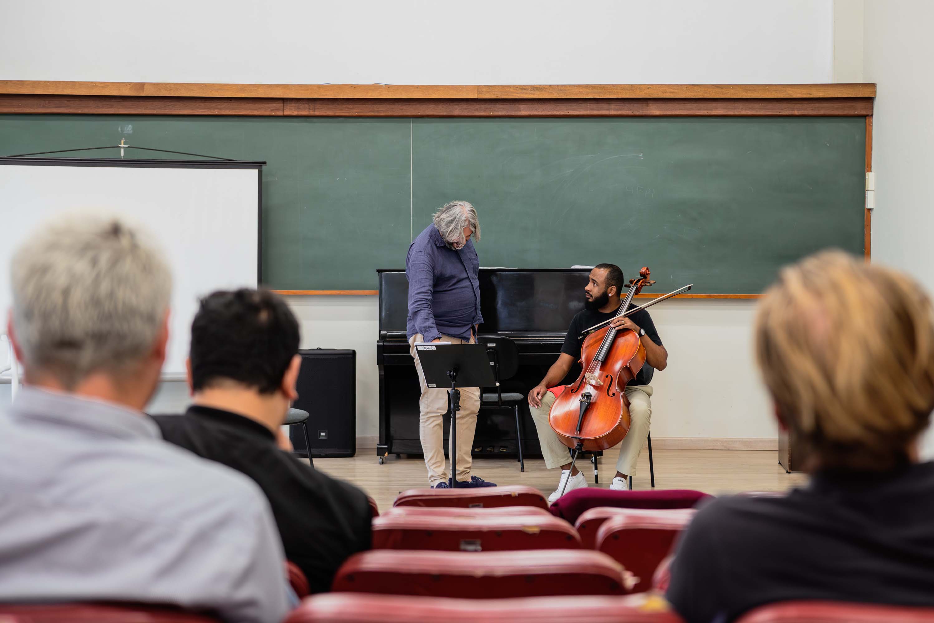 Solistas da Orquestra da Ópera de Paris ministram masterclasses na Embap