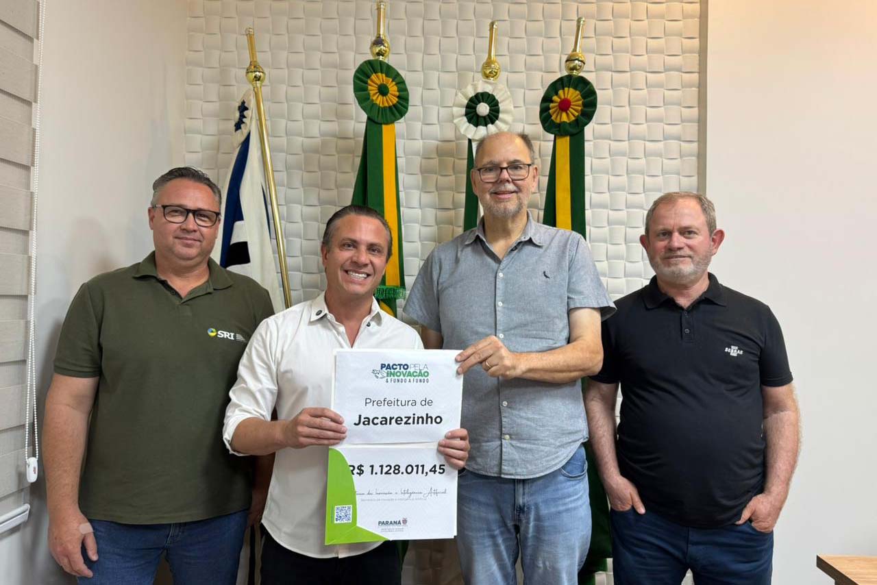 Jacarezinho, Ribeirão Claro e Santo Antônio da Platina recebem R$ 3,7 milhões para inovação