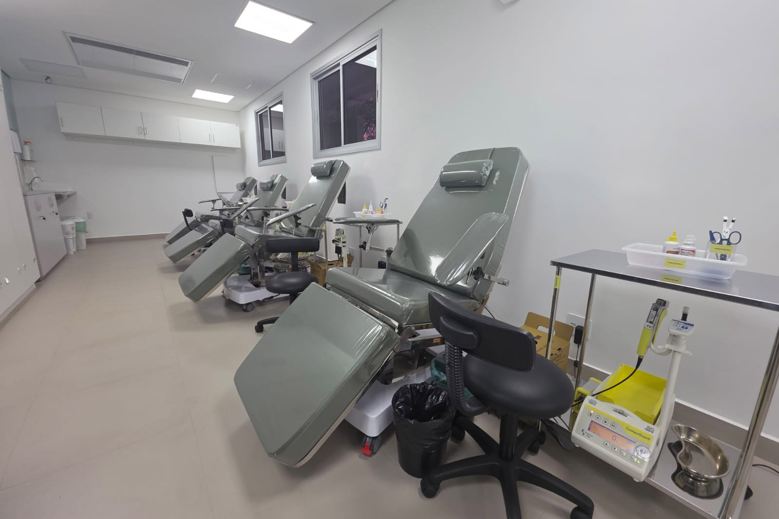 Nova unidade de coleta de sangue em Londrina amplia em 60% a capacidade de doações