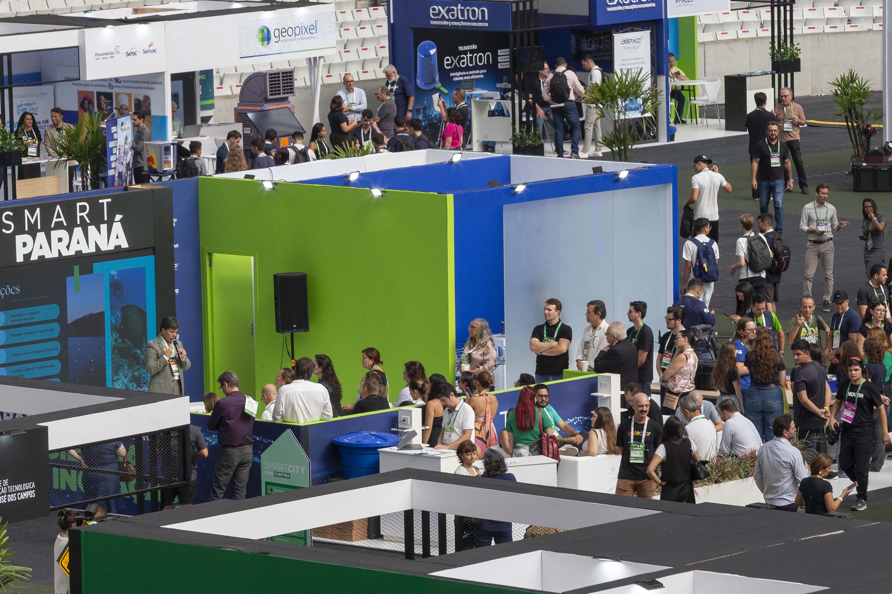 Tecpar apresenta soluções inovadores em saúde e tecnologia no Smart City Curitiba