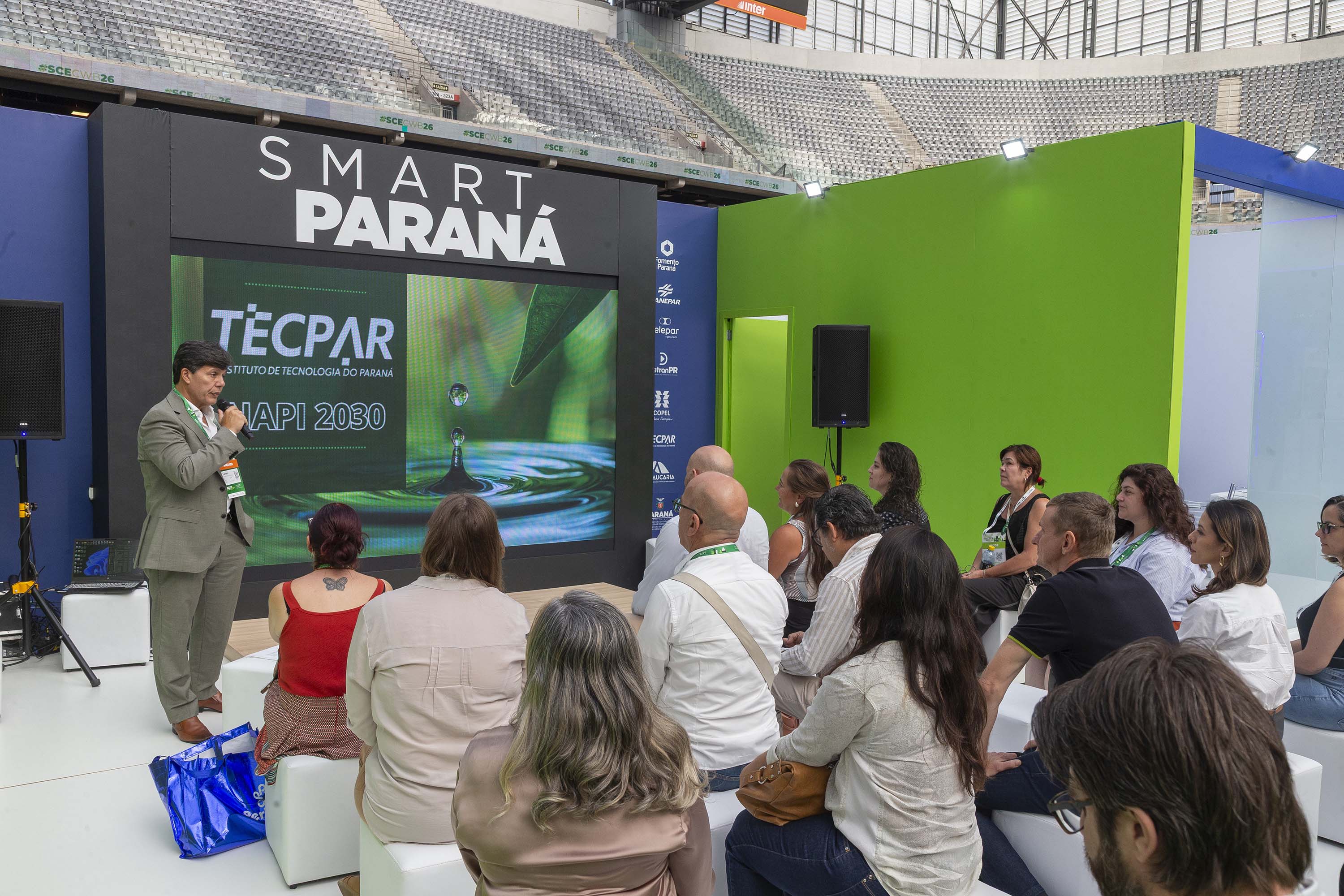 Tecpar apresenta soluções inovadores em saúde e tecnologia no Smart City Curitiba