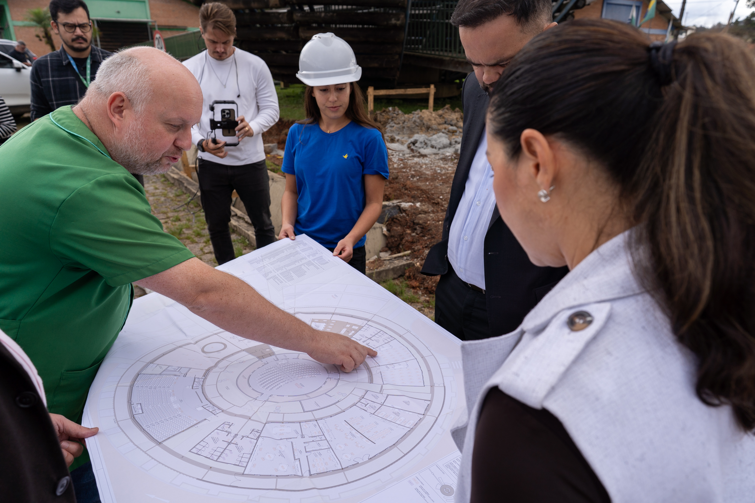 Em Pinhais, avançam as obras do planetário mais moderno da América Latina