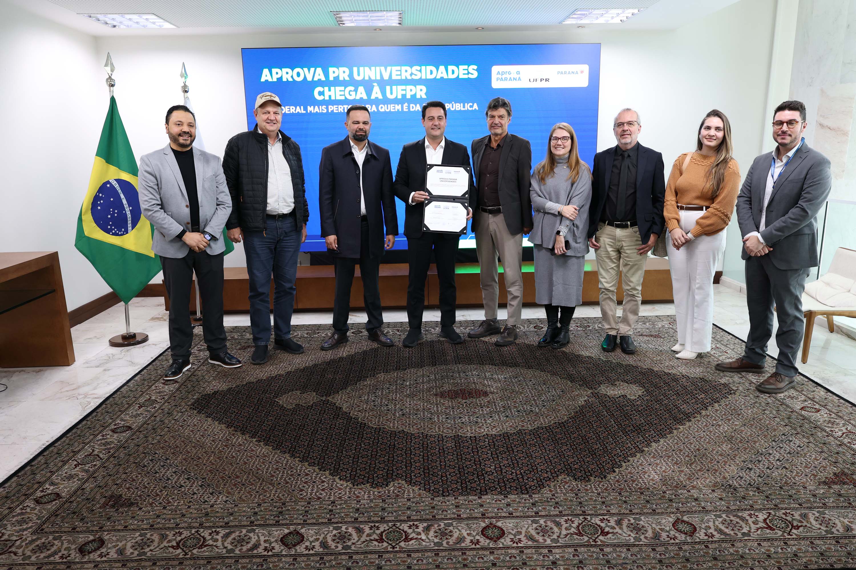 Aprova Paraná Universidades garante 10% das vagas da UFPR para alunos da rede estadual