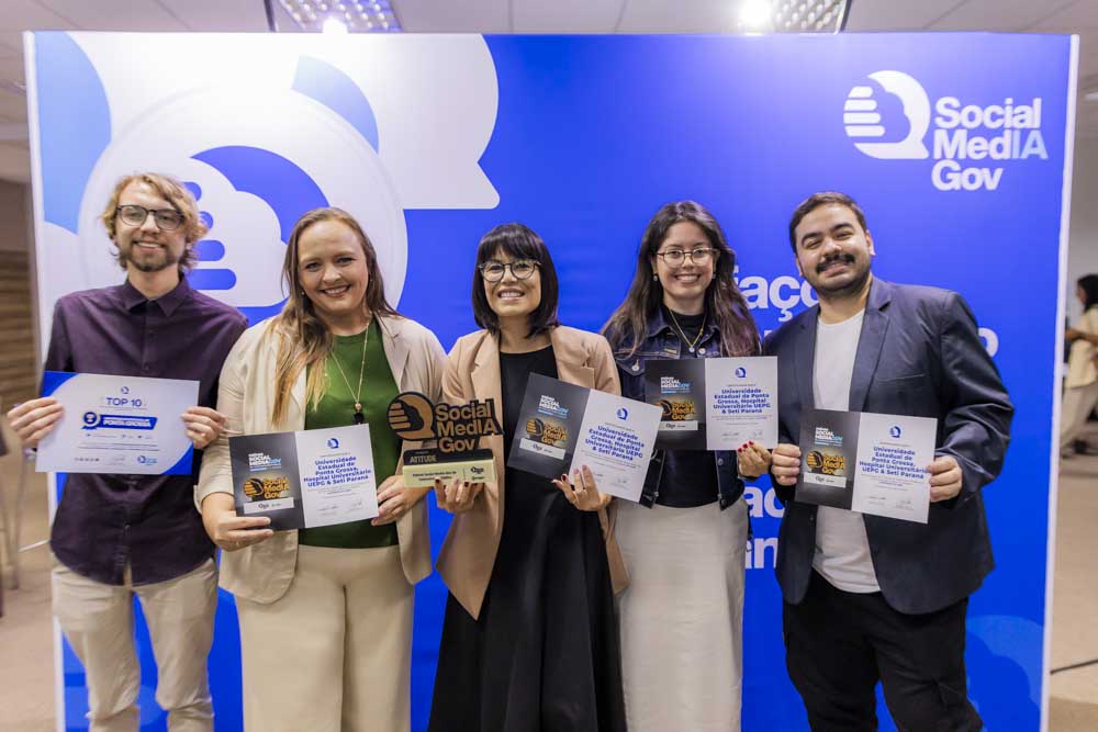 UEPG conquista prêmio nacional e se destaca entre as melhores redes sociais públicas do país