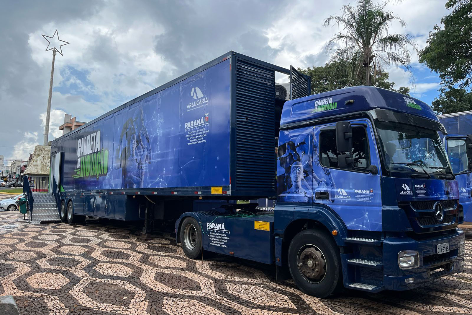 Ciência e tecnologia: Santa Helena e Balsa Nova recebem a Carreta da Inovação
