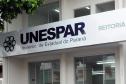 Prédio da reitoria da Unespar