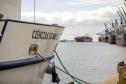 Após dois anos, navio de ensino volta a atracar no Porto de Paranaguá