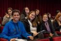 Aulão Paraná reúne dois mil estudantes no Teatro Guaíra para preparação do Enem 2022