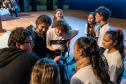 Aulão Paraná reúne dois mil estudantes no Teatro Guaíra para preparação do Enem 2022