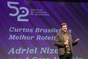 Com filme apoiado pelo Estado, cineasta do Paraná recebe prêmio em Gramado