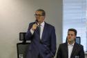 O governador Carlos Massa Ratinho Junior participa nesta terca-feira (17) da Inauguração da nova sede do CEE-PR (Conselho Estadual de Educação do Paraná)