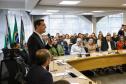 O governador Carlos Massa Ratinho Junior participa nesta terca-feira (17) da Inauguração da nova sede do CEE-PR (Conselho Estadual de Educação do Paraná)