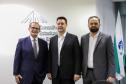 O governador Carlos Massa Ratinho Junior participa nesta terca-feira (17) da Inauguração da nova sede do CEE-PR (Conselho Estadual de Educação do Paraná)