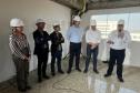 Secretários estaduais vistoriam obras do primeiro AME Universitário do país