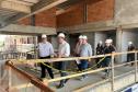 Secretários estaduais vistoriam obras do primeiro AME Universitário do país