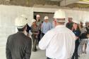 Secretários estaduais vistoriam obras do primeiro AME Universitário do país