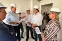 Secretários estaduais vistoriam obras do primeiro AME Universitário do país