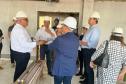 Secretários estaduais vistoriam obras do primeiro AME Universitário do país