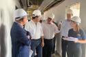 Secretários estaduais vistoriam obras do primeiro AME Universitário do país