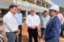 Secretários estaduais vistoriam obras do primeiro AME Universitário do país