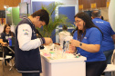 Com laboratório simulado, Tecpar apresenta trabalho a visitantes no Paraná Faz Ciência