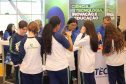 Com laboratório simulado, Tecpar apresenta trabalho a visitantes no Paraná Faz Ciência