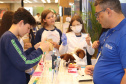 Com laboratório simulado, Tecpar apresenta trabalho a visitantes no Paraná Faz Ciência