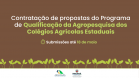 Programa que aproxima colégios agrícolas de universidades vai receber R$ 3,4 milhões