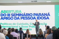 Paraná lança Cadastro do Cuidador e reforça cooperação em políticas para pessoa idosa