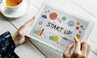 Tablet escrito startup 