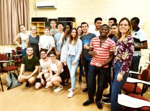 Alunos do curso 