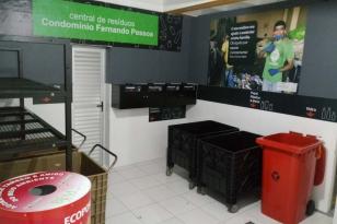 Projeto da UEL instala central de coleta multisseletiva de resíduos em condomínio