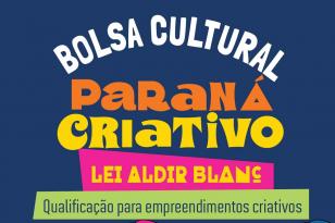 cartaz colorido escrito Paraná Criativo