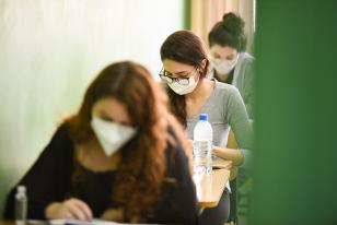 Alunos em sala de aula