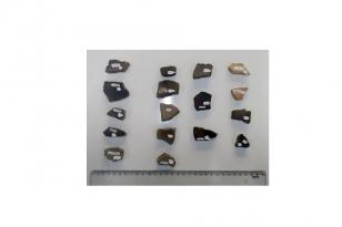 Cerâmicas arqueológicas encontradas em senzala 