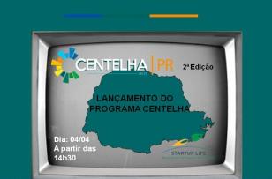 Arte de lançamento do programa Centelha 