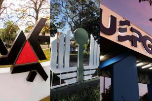 Fachadas da UEM, UEL e UEPG