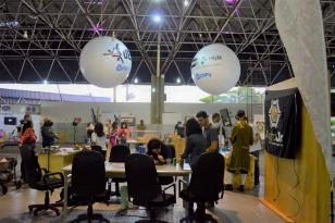 ambiente da Expoingá 