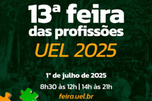 Feira das Profissões da UEL apresenta 53 graduações para mais de 20 mil alunos
